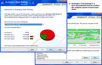 Auslogics Disk Defrag v.1.4.15.306